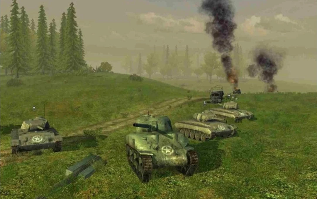 Panzer Elite Action – Fields of Glory - Playstation 2 spill (PS2)