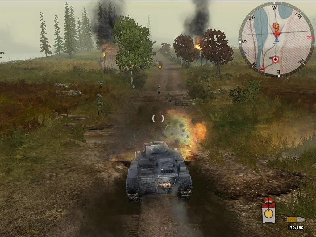 Panzer Elite Action – Fields of Glory - Playstation 2 spill (PS2)