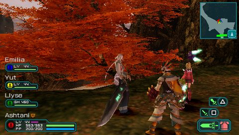 Phantasy star - Portable - Playstation portable spill (PSP)