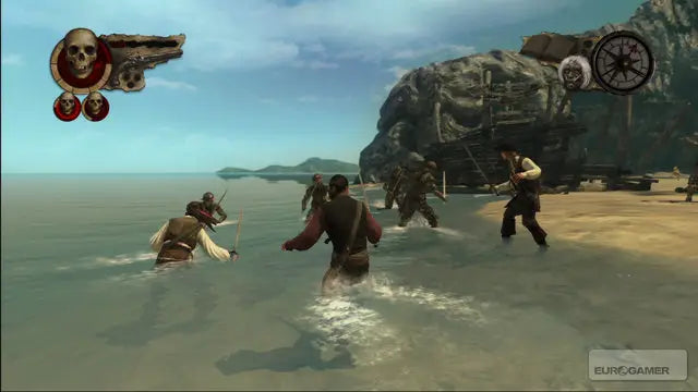 Pirates of caribbean: At world`s end - Nintendo Wii spill