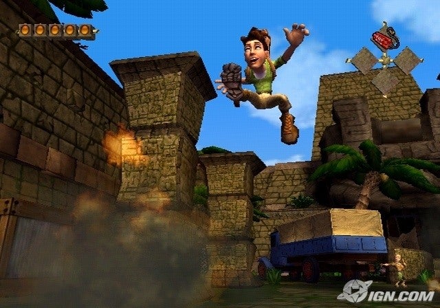 Pitfall - The big adventure - Nintendo Wii spill