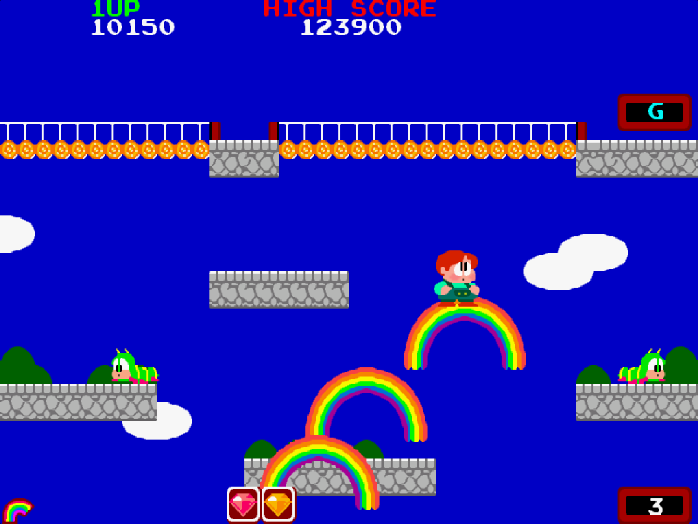 Rainbow islands (AUS) - Nintendo entertainment system / NES spill