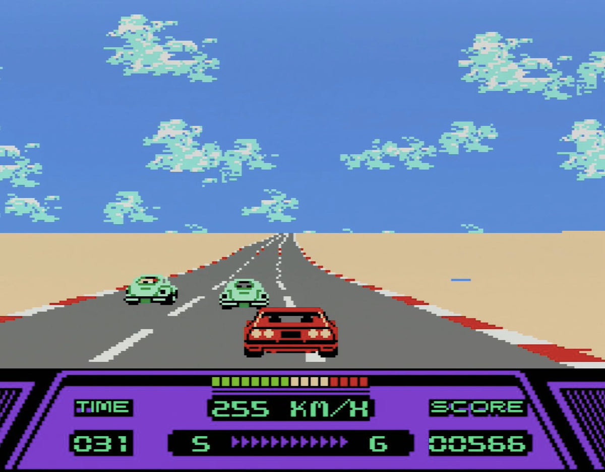 Rad racer (EEC) - Nintendo entertainment system / NES spill