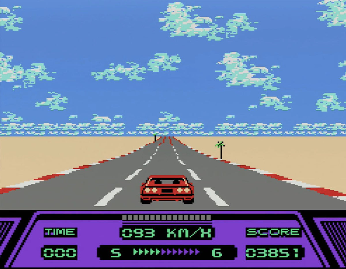 Rad racer (EEC) - Nintendo entertainment system / NES spill