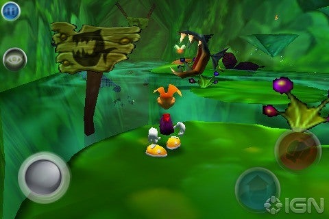 Gameplay-bilde fra Rayman 2 - The great escape - Komplett i eske (CIB) - Nintendo 64 spill (N64)