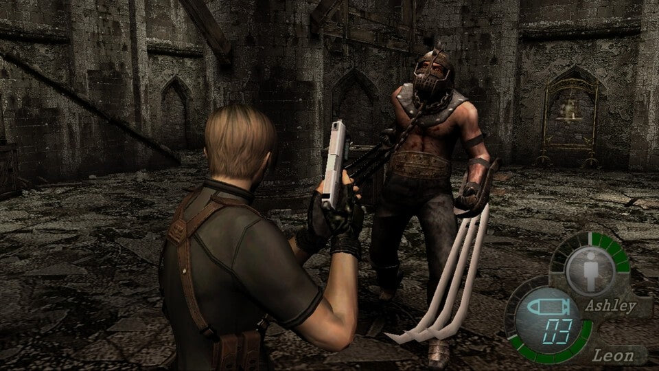 Resident Evil 4 (Platinum) - Playstation 2 spill (PS2)