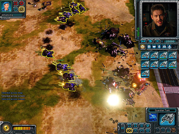 Gameplay-bilde fra Command & Conquer - Red Alert 3 – Xbox 360 spill
