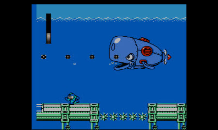 Mega man 4 (SCN) (i eske) - Nintendo entertainment system / NES spill