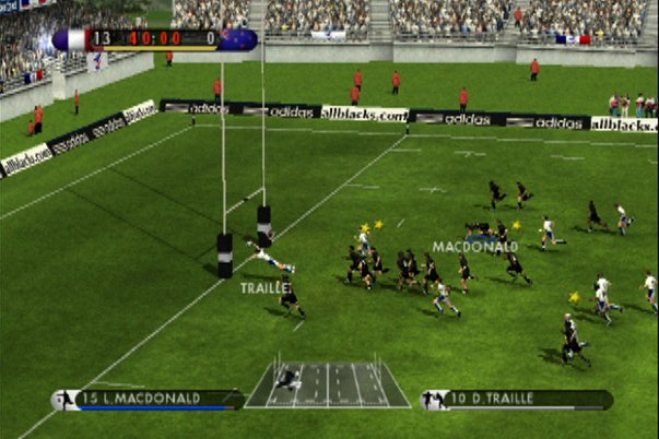 Rugby 2001 - Playstation 2 spill (PS2)