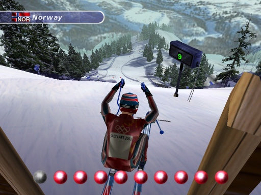 Salt lake 2002 - Olympic winter games - Playstation 2 spill (PS2)