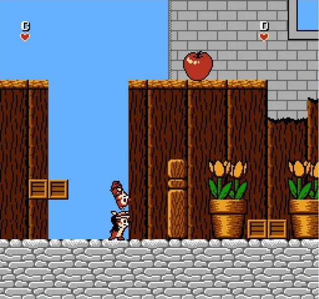 Chip 'N dale - Rescue rangers (PAL B / SCN) - NES spill