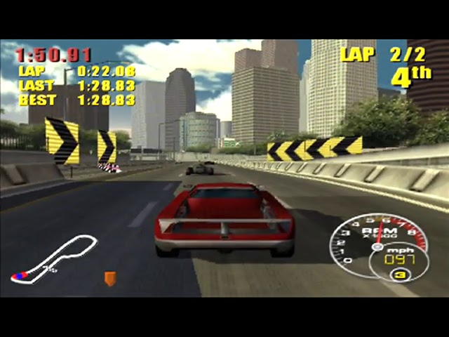 Supercar Street Challenge - Playstation 2 spill (PS2)
