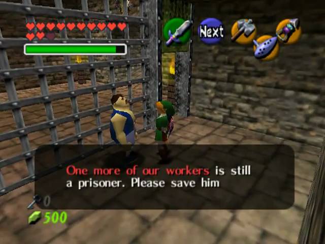 The legend of Zelda - Ocarina of time - Nintendo 64 spill (n64)