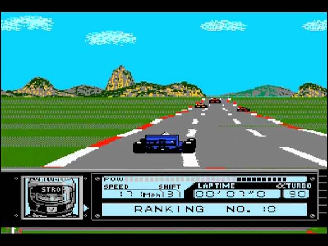 Al Unser Jr.'s Turbo Racing (USA) - Nintendo entertainment system / NES spill