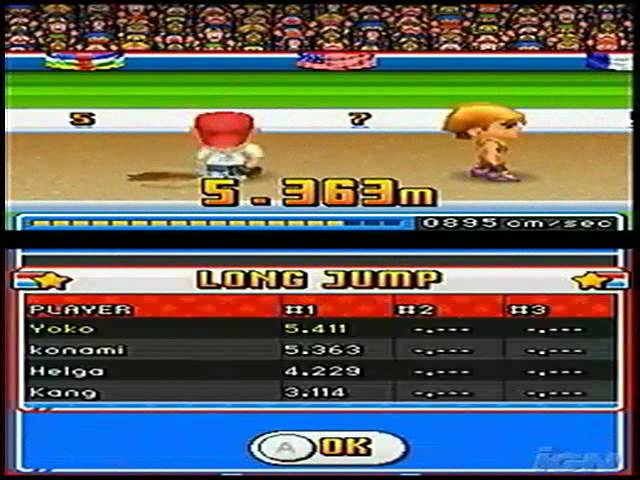 New international Track and field – Nintendo DS spill