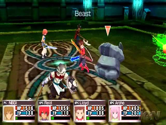Tales of the world - Radiant mythology - Playstation portable spill (PSP)