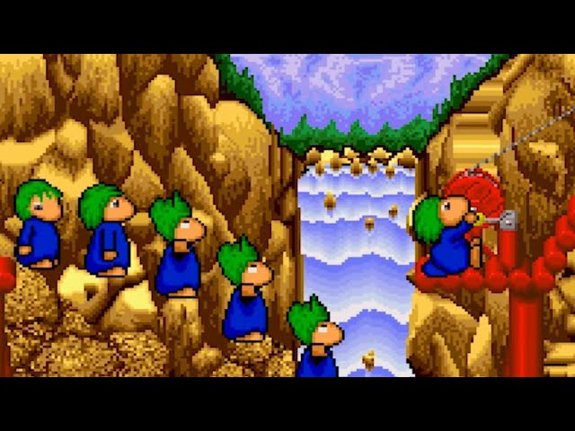 Lemmings - Super nintendo entertainment system spill (snes)