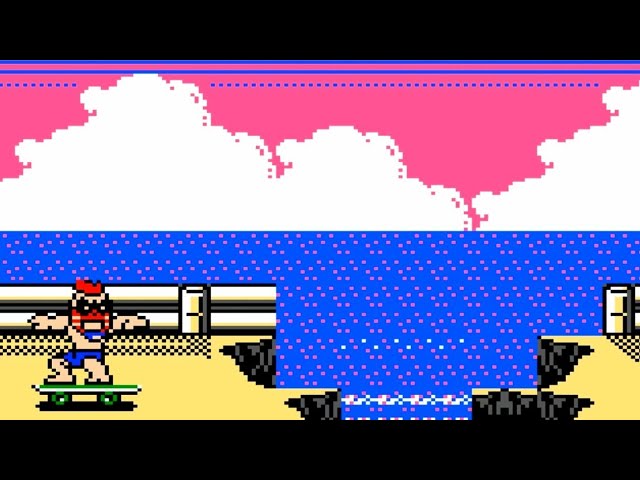 Town & Country Surf Designs: Wood & Water Rage (USA) - NES spill