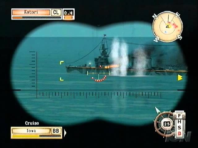 Gameplay-bilde fra Battlestations Midway – Xbox 360 spill