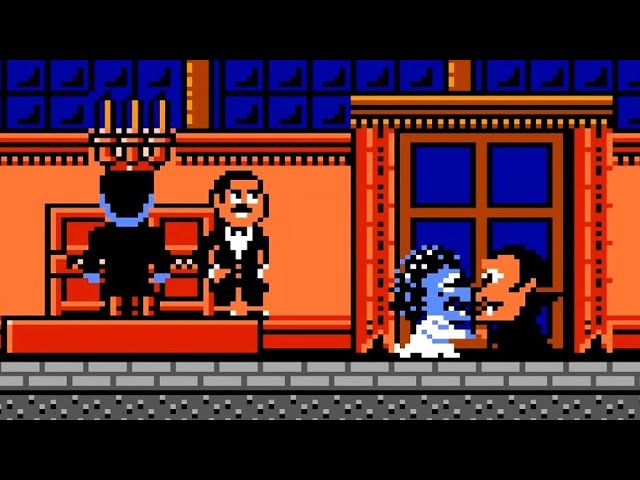 The addams family (USA) - Nintendo entertainment system / NES spill