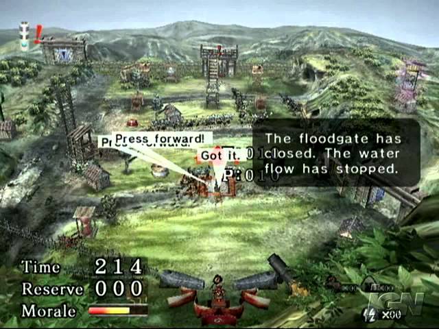 Gameplay-bilde fra Odama Nintendo Gamecube Spill