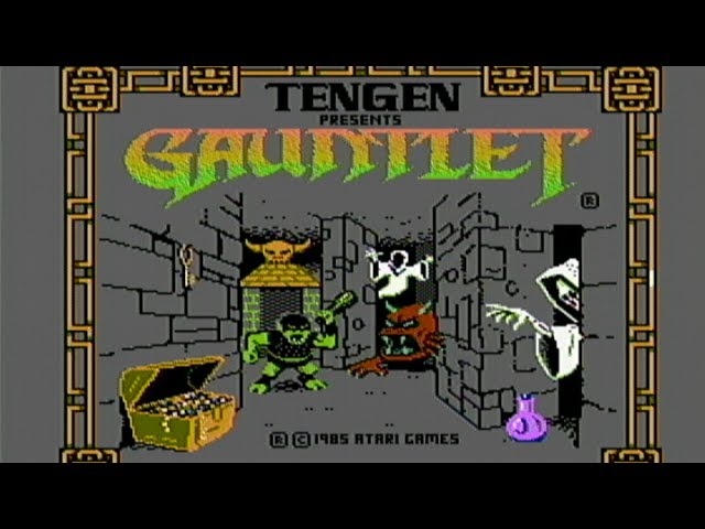 Gauntlet (Tengen / USA) - Nintendo entertainment system / NES spill