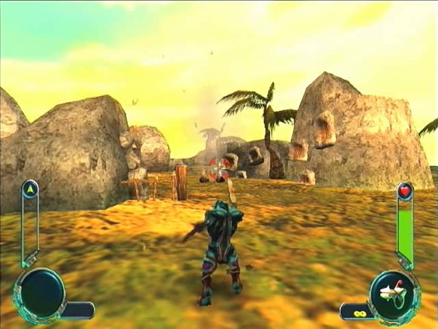 Gameplay-bilde fra Giants Citizen Kabuto - Playstation 2 spill (PS2)