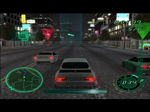 Gameplay-bilde fra Midnight club II / 2 (platinum) - Playstation 2 spill (PS2)