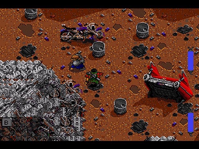 Techno clash - Sega genesis spill