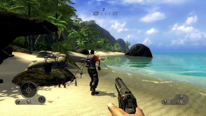 Gameplay-bilde fra Far Cry Instincts Predator – Xbox 360 spill