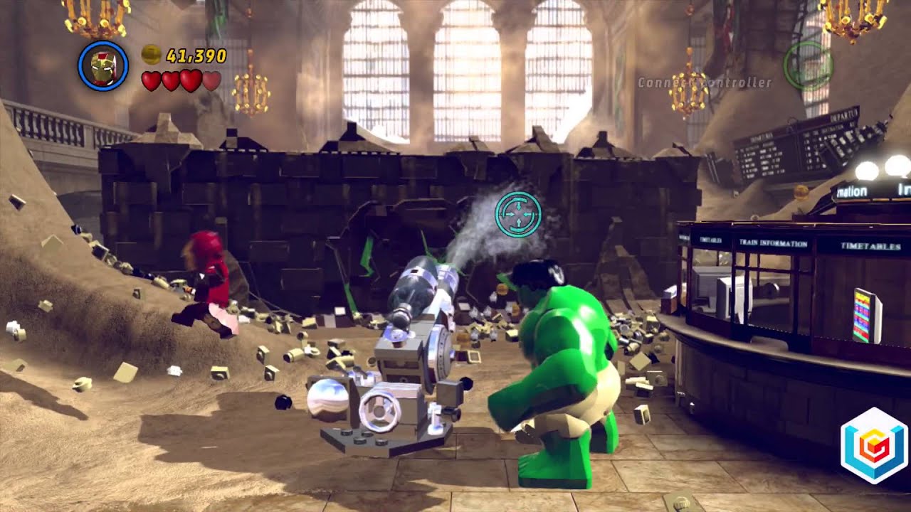 Gameplay-bilde fra Lego Marvel Super Heroes – Xbox 360 spill