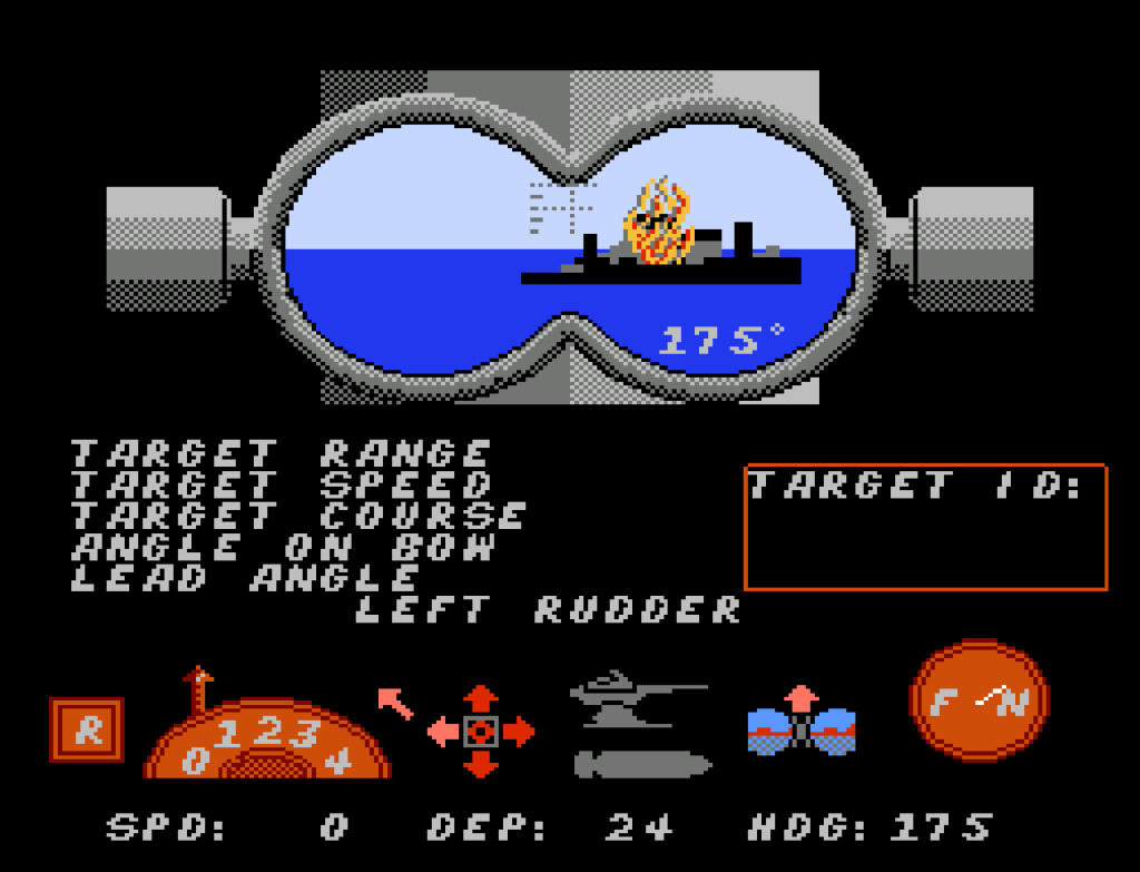 Silent service (USA) (i eske) - Nintendo entertainment system / NES spill