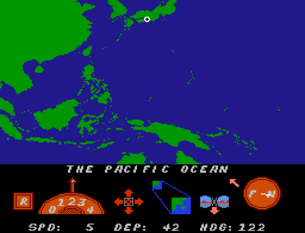 Silent service (USA) - Nintendo entertainment system / NES spill