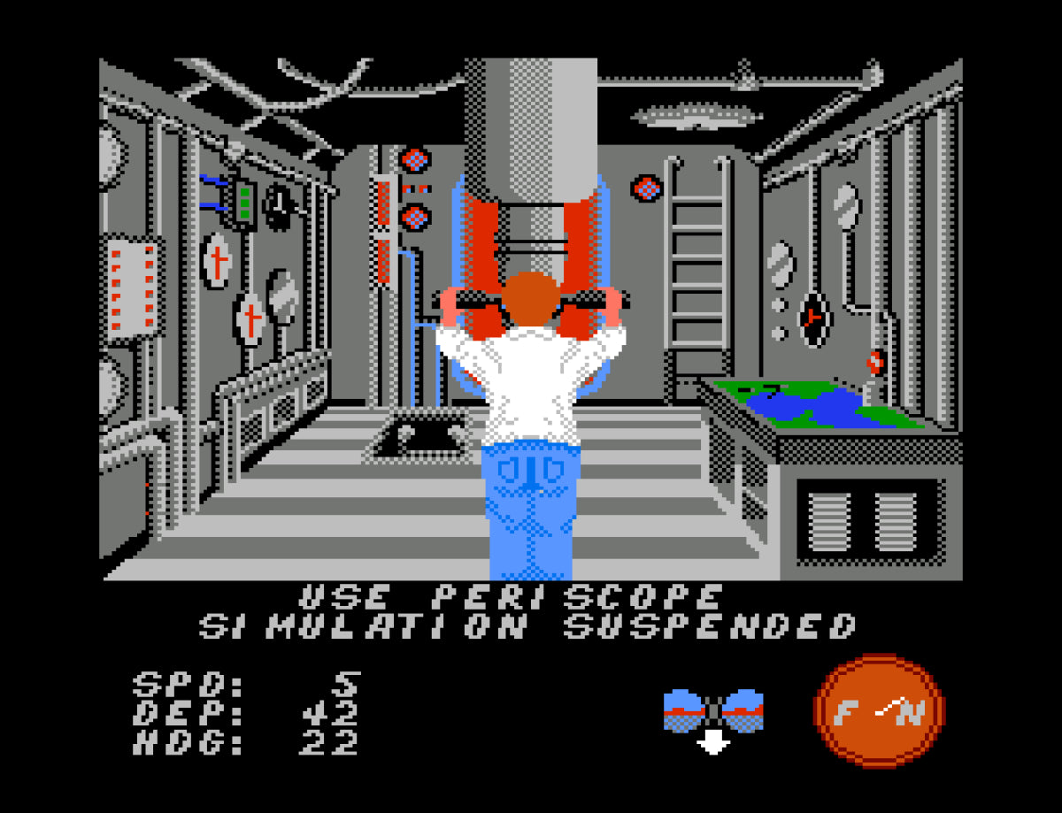 Silent service (USA) - Nintendo entertainment system / NES spill