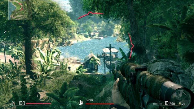 Gameplay-bilde fra Sniper ghost warrior (platinum) - Special edition - Playstation 3 spill (ps3)