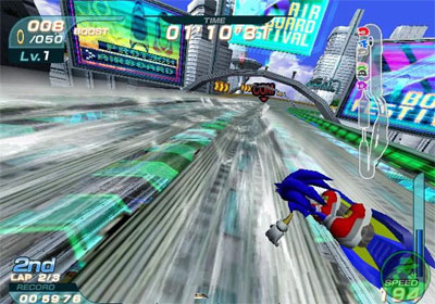 Sonic Riders - Playstation 2 spill (PS2)