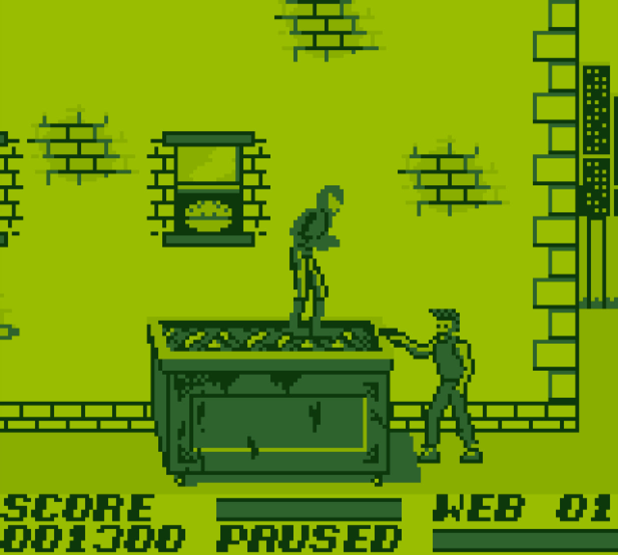 The amazing spider-man - Nintendo GameBoy spill