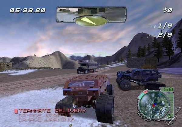 Smuggler's run - Playstation 2 spill (PS2)