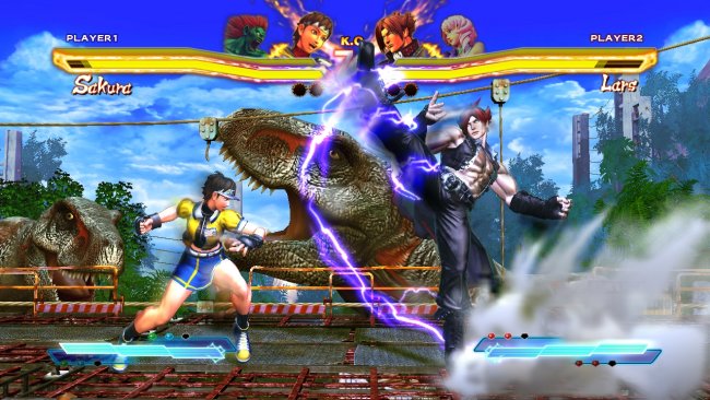 Gameplay-bilde fra Street Fighter X Tekken – Xbox 360 spill