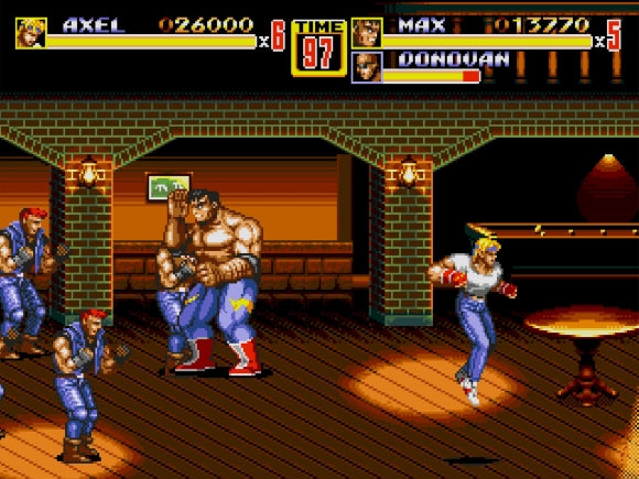 Streets of rage II / 2 - Sega mega drive spill