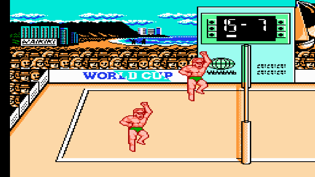 Super spike V' ball (NOE) - Nintendo entertainment system / NES spill