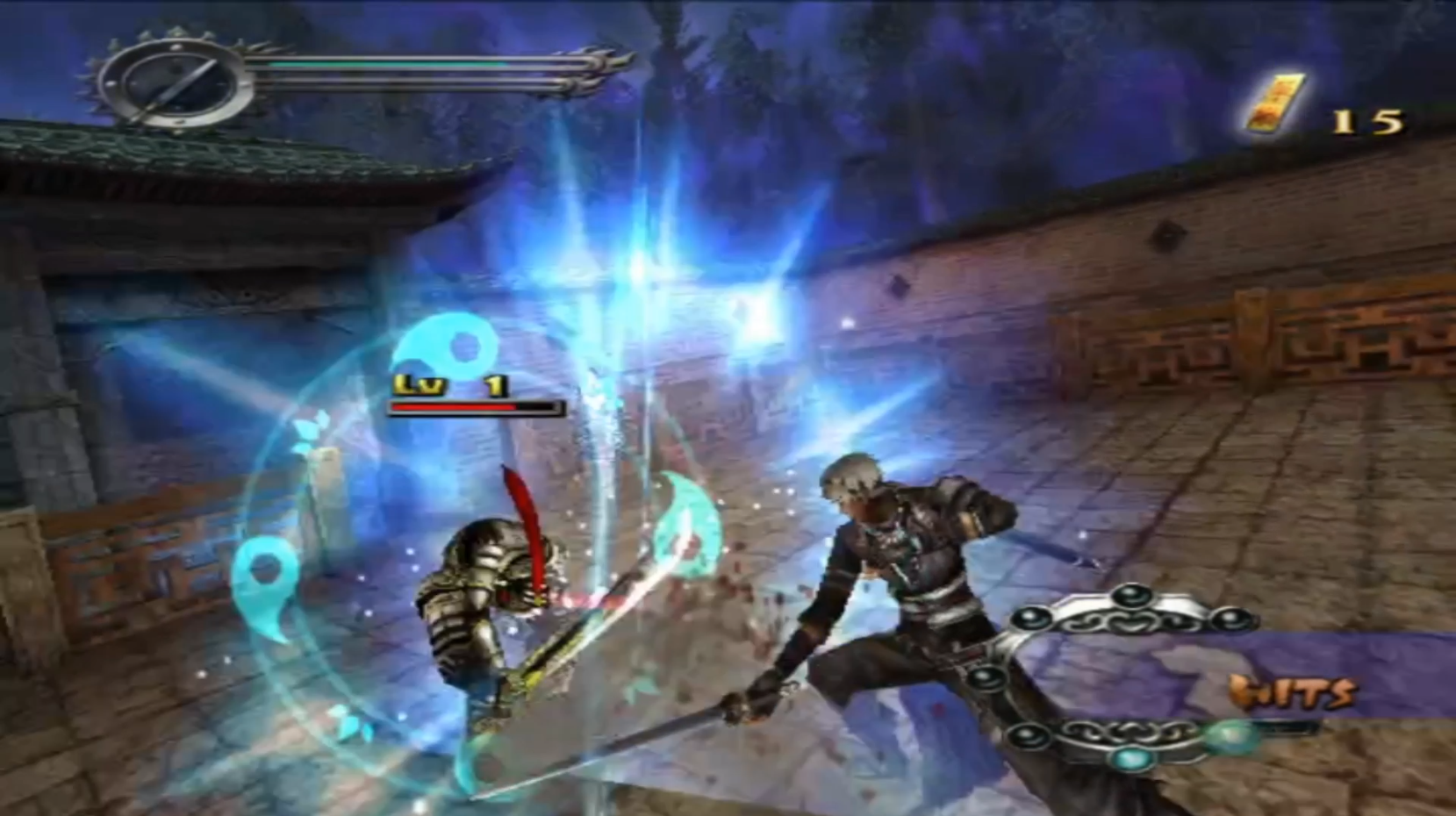 Gameplay-bilde fra Swords of destiny - Playstation 2 spill (PS2)