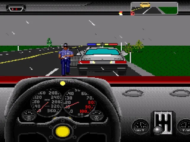 The duel - Test drive II - Super nintendo spill (snes)