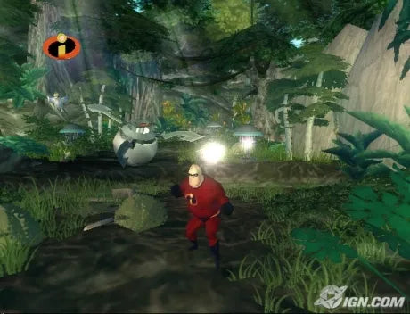 Disney pixar De utrolige / The incredibles (platinum) - Playstation 2 spill (PS2)