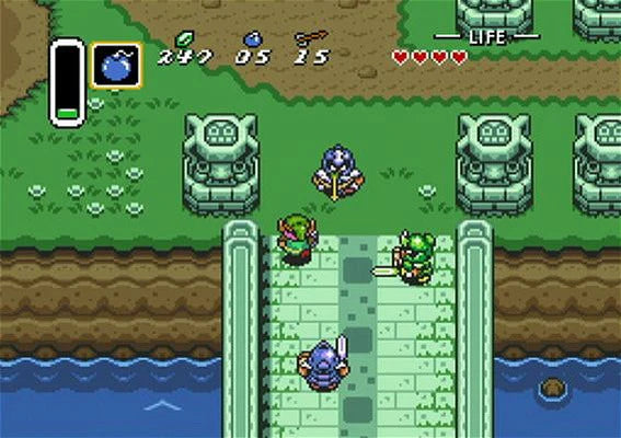 The legend of zelda - A link to the past - Super nintendo spill (snes)