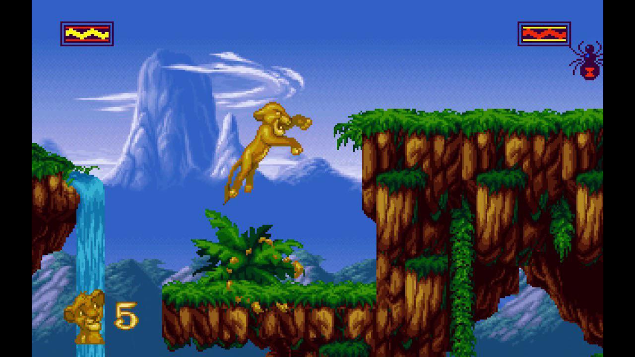 Disney's The lion king - Super nintendo entertainment system spill (snes)