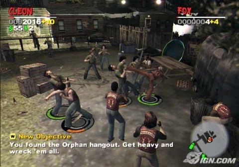 The Warriors - Xbox original spill