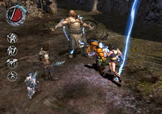 Gameplay-bilde fra The Bard's tale - Playstation 2 spill (PS2)