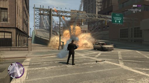 Gameplay-bilde fra Grand theft auto IV / 4 & episodes from liberty city (complete edition) (GTA 4) - Playstation 3 spill (ps3)