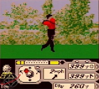 Tiger woods PGA Tour 2000 (komplett i eske - CIB) - Nintendo Gameboy color spill (GBC)